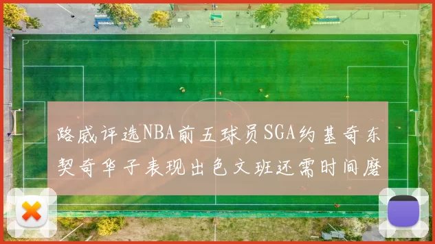路威评选NBA前五球员SGA约基奇东契奇华子表现出色文班还需时间磨练